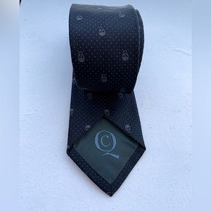Alexander McQueen Skinny Skull Tie